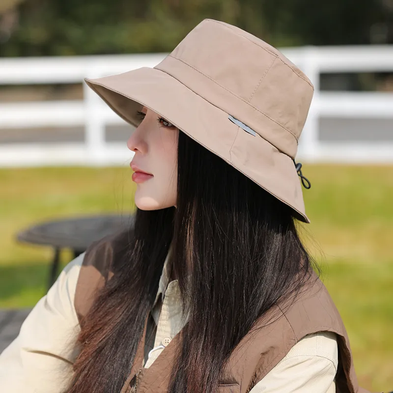 15 MINS Polyester Bucket Hats Women's-4