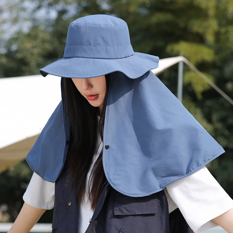 15 MINS Polyester Bucket Hats Unisex-13