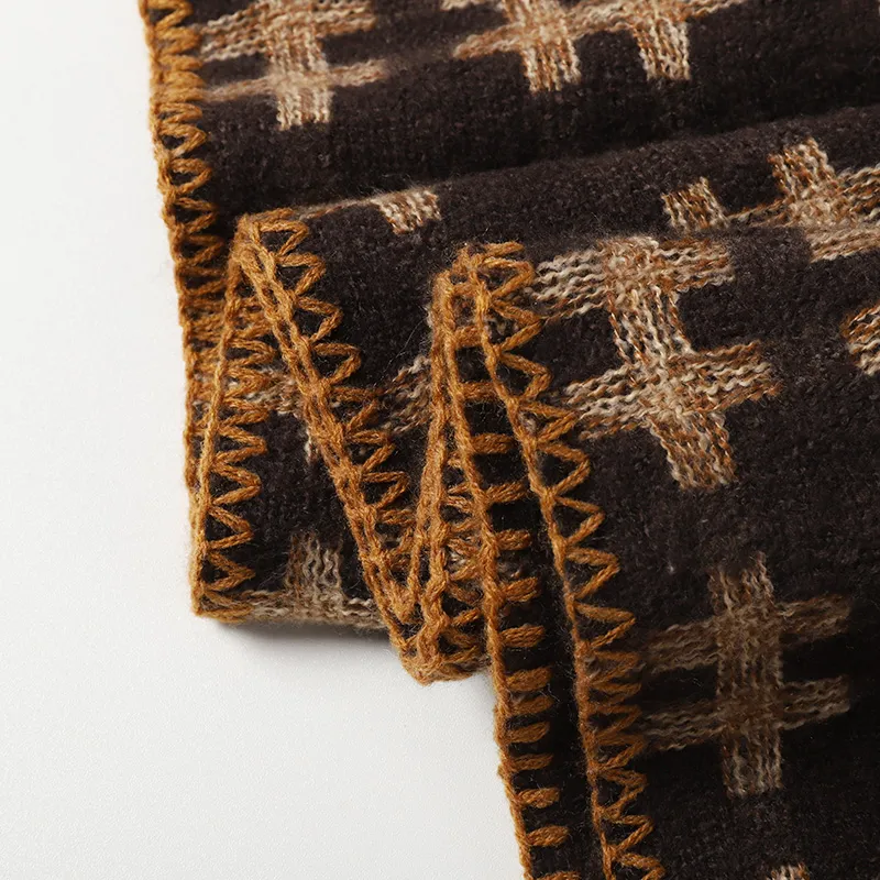 15 MINS Knit Scarves Men-6