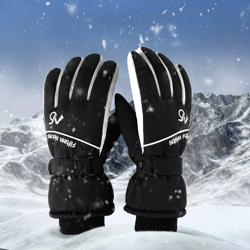 15 MINS Polyester Gloves Unisex Multiple Colors-1
