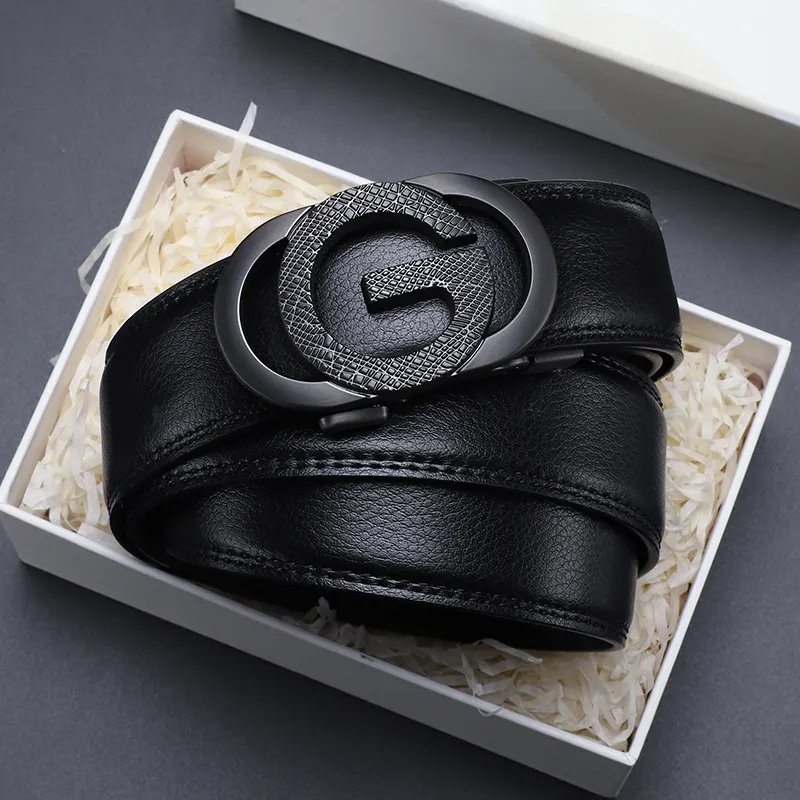 15 MINS Cow Split Leather Belts Men's Multiple Colors Width 3.5cm-7