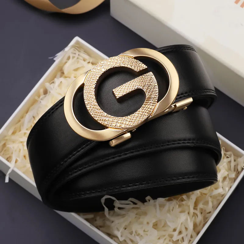 15 MINS Cow Split Leather Belts Men's Width  3.5cm-3