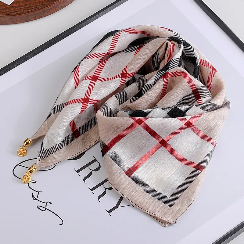15 MINS Silk Scarves Women's-2