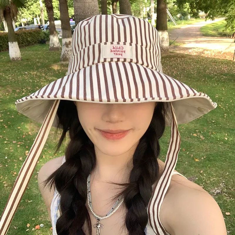 15 MINS Polyester Cotton Blend Bucket Hats Women's-1