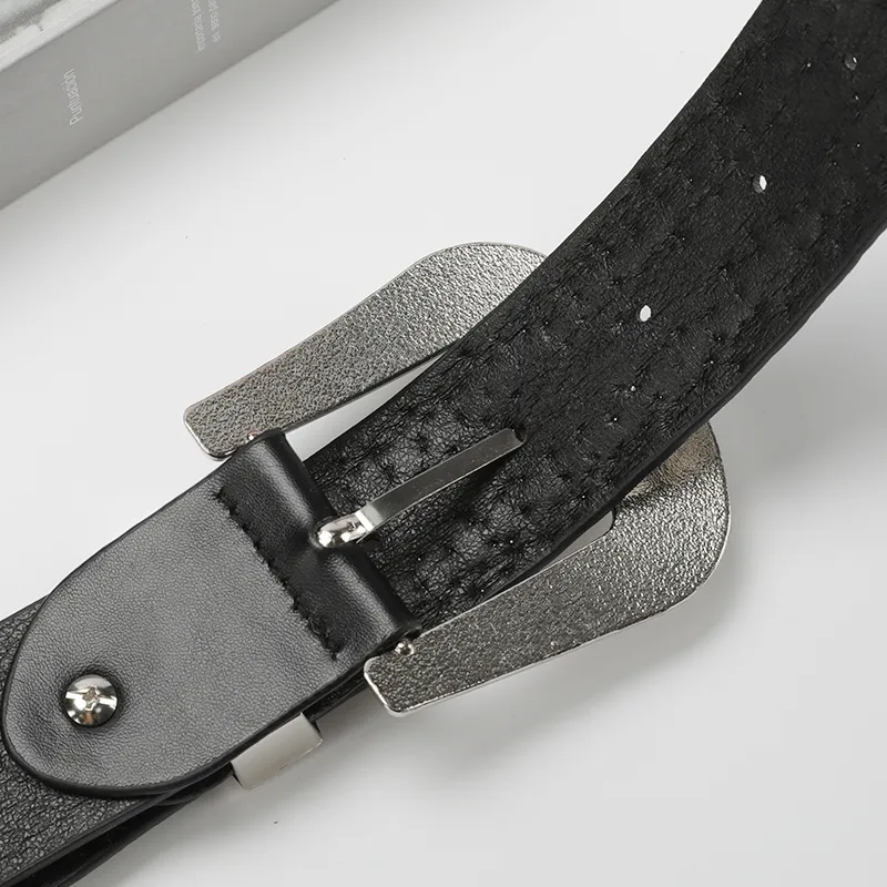 15 MINS PU Leather Belts Women's Width 3.6CM-4