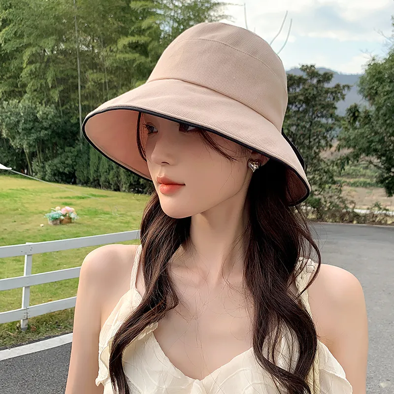 15 MINS Cotton Bucket Hats Women's-13