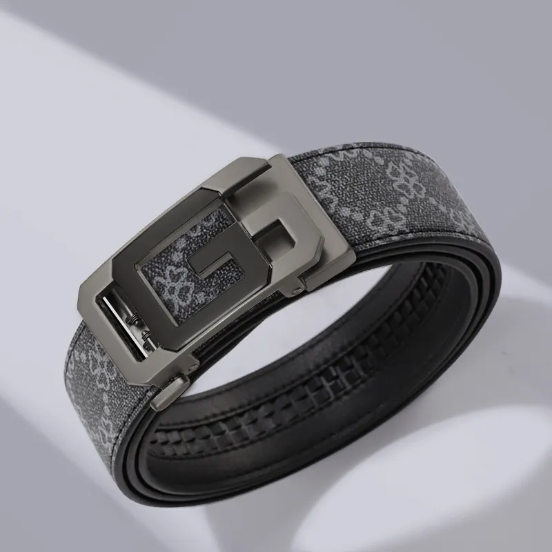 15 MINS Polyvinyl Chloride Leather Belts Men's 3.5cm-14