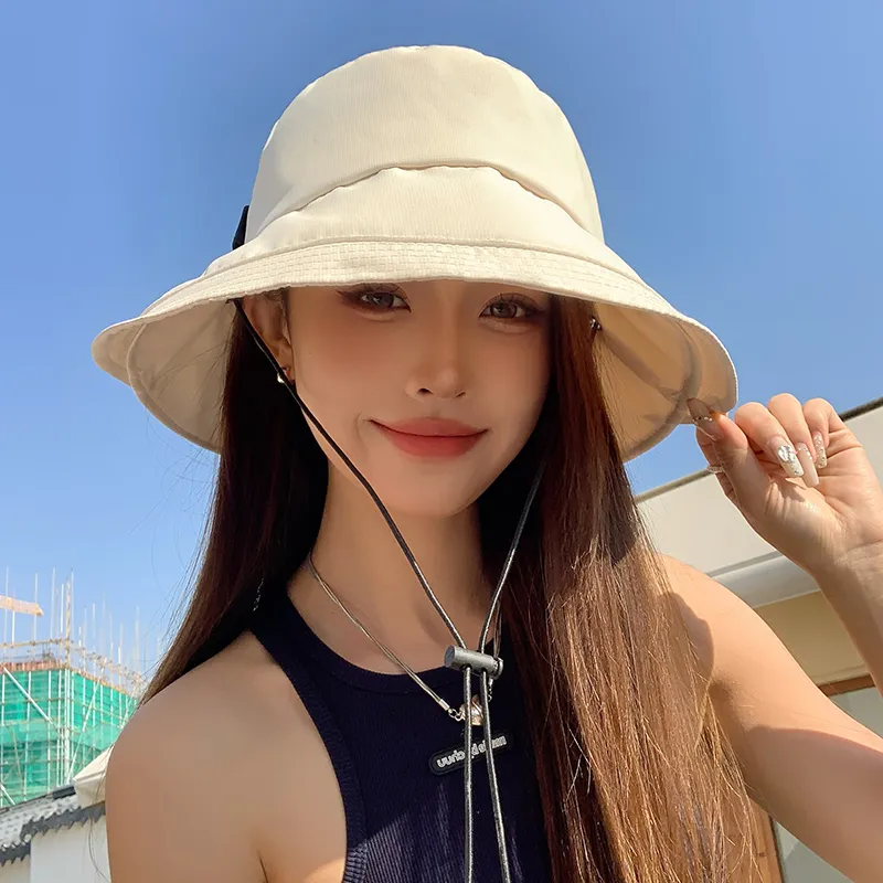15 MINS Cotton Bucket Hats Women's-3