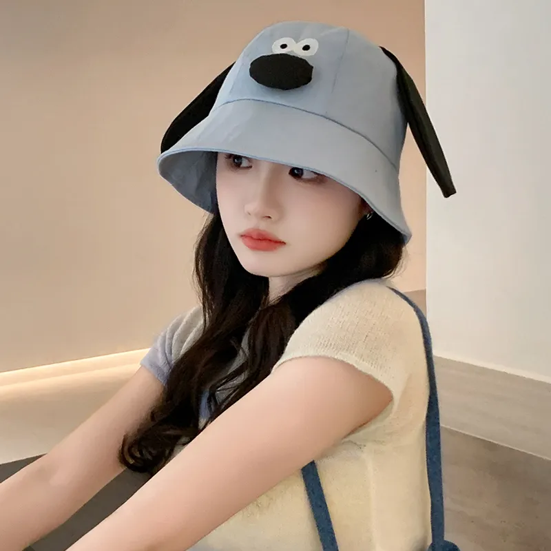 15 MINS Cotton Bucket Hats Women's-11