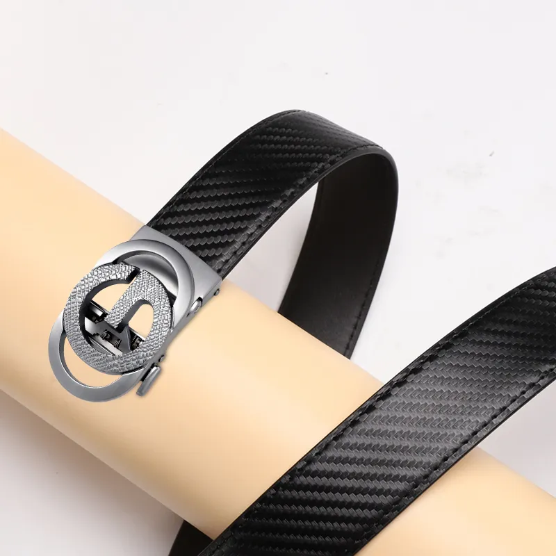 15 MINS Cow Split Leather Belts Men's Width 3.5cm-4