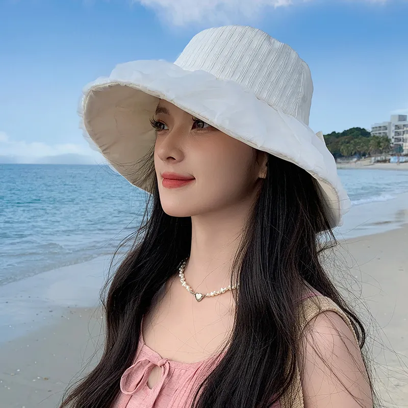 15 MINS Polyester Bucket Hats Women's-6