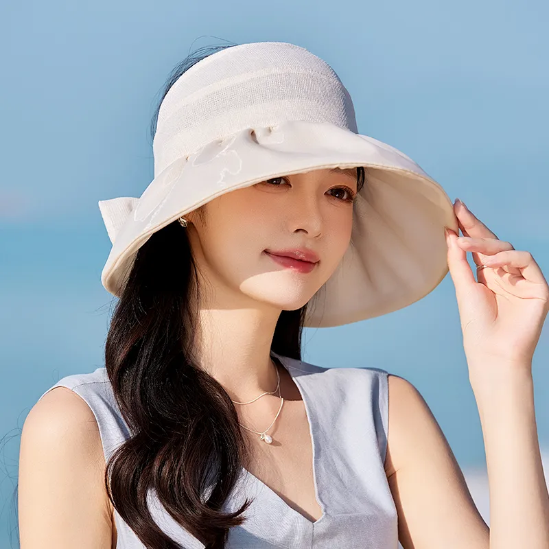 15 MINS Polyester Sun Protection Hats Women's-2