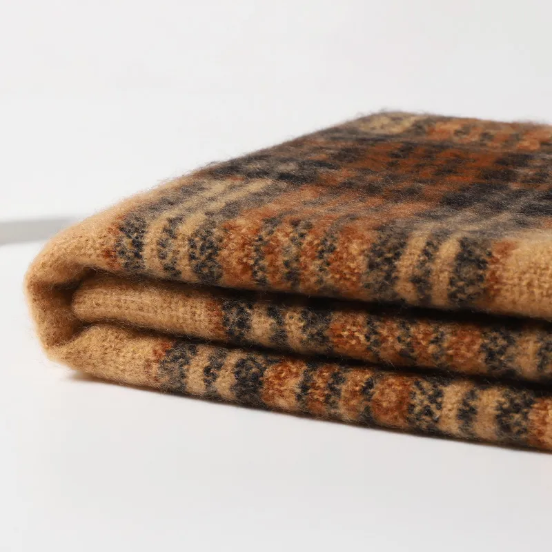 15 MINS Knit Scarves Unisex-8
