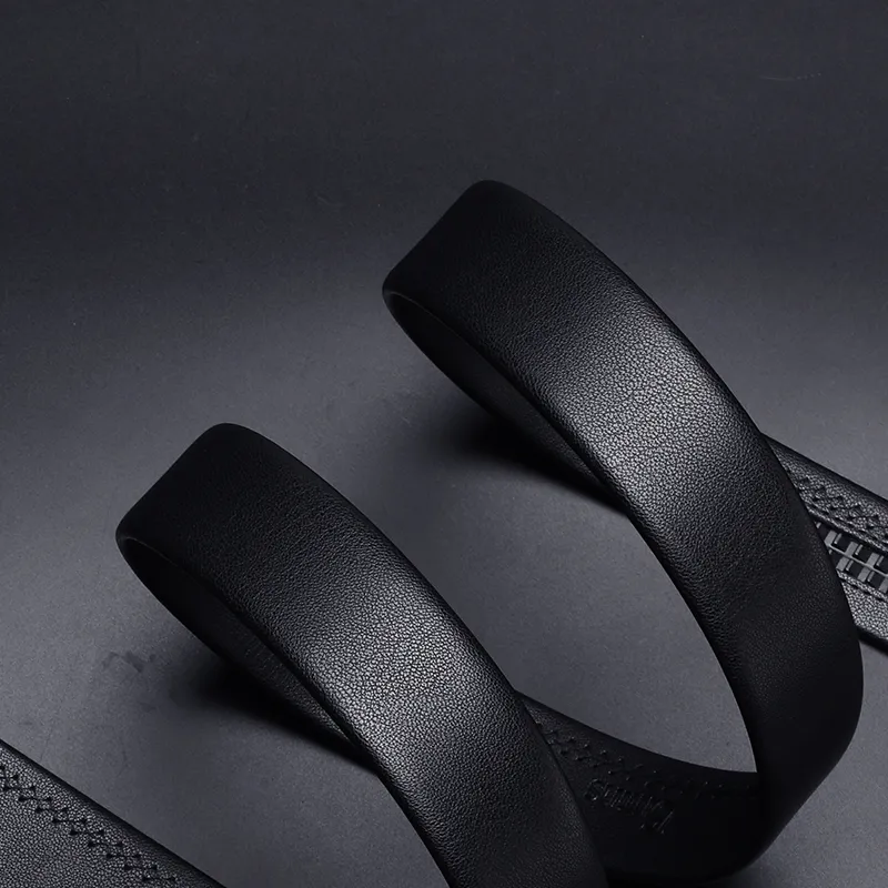 15 MINS Cow Split Leather Belts Men's 3.5cm-4