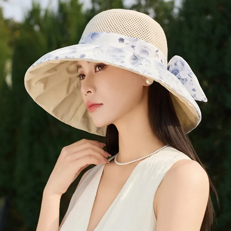 15 MINS Polyester Bucket Hats Women's-13