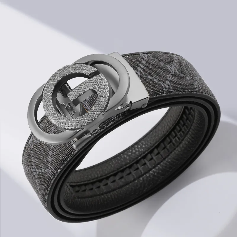 15 MINS Cow Split Leather Belts Men's Width 3.5cm-12