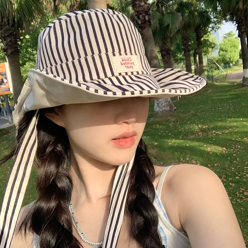 15 MINS Polyester Cotton Blend Bucket Hats Women's-5