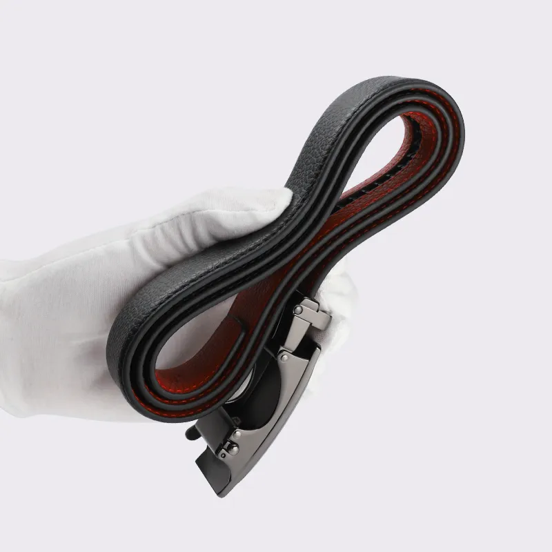 15 MINS Cow Split Leather Leather Belts Men's Width  3.5cm-4