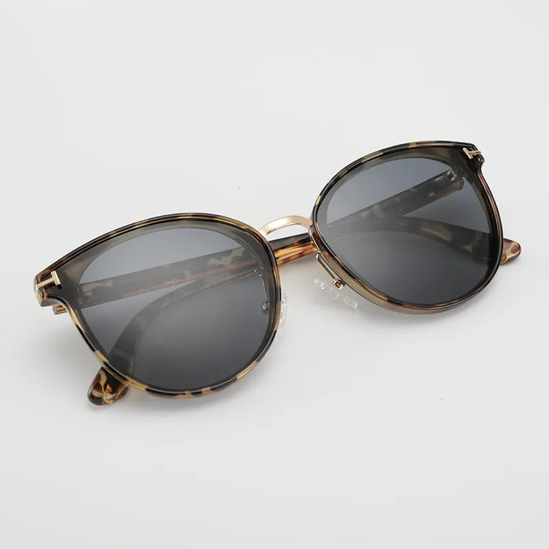 15 MINS Plastic Metal Oval Sunglasses Unisex-7