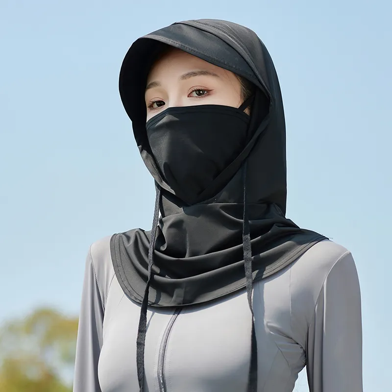 15 MINS Polyester Sun Protection Masks Women's-12