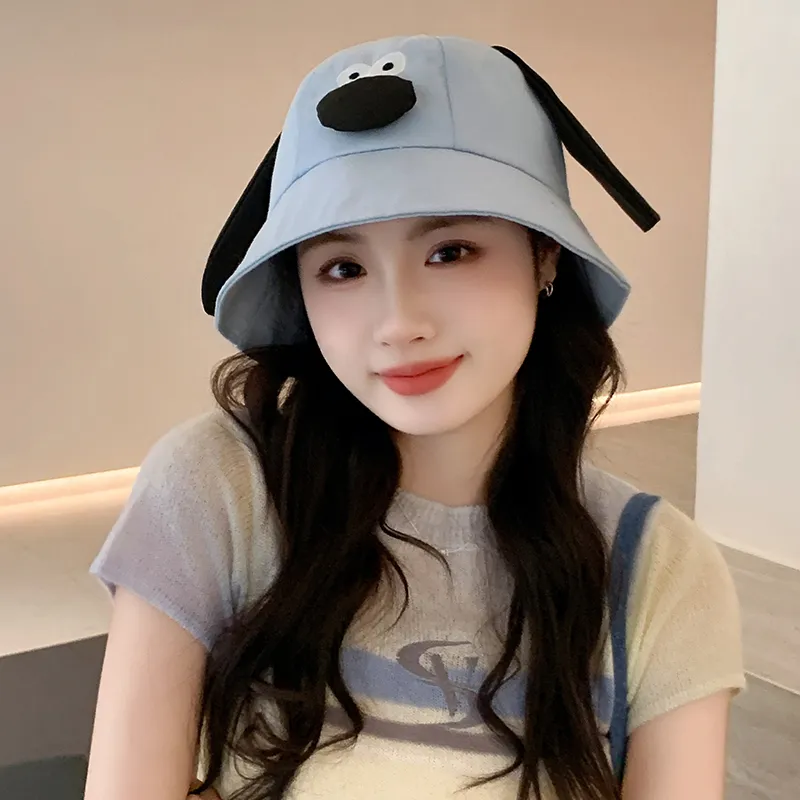15 MINS Cotton Bucket Hats Women's-12