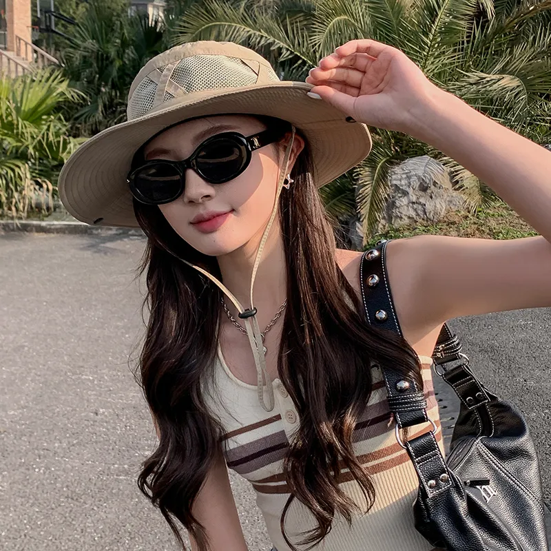 15 MINS Polyester Bucket Hats Unisex-1