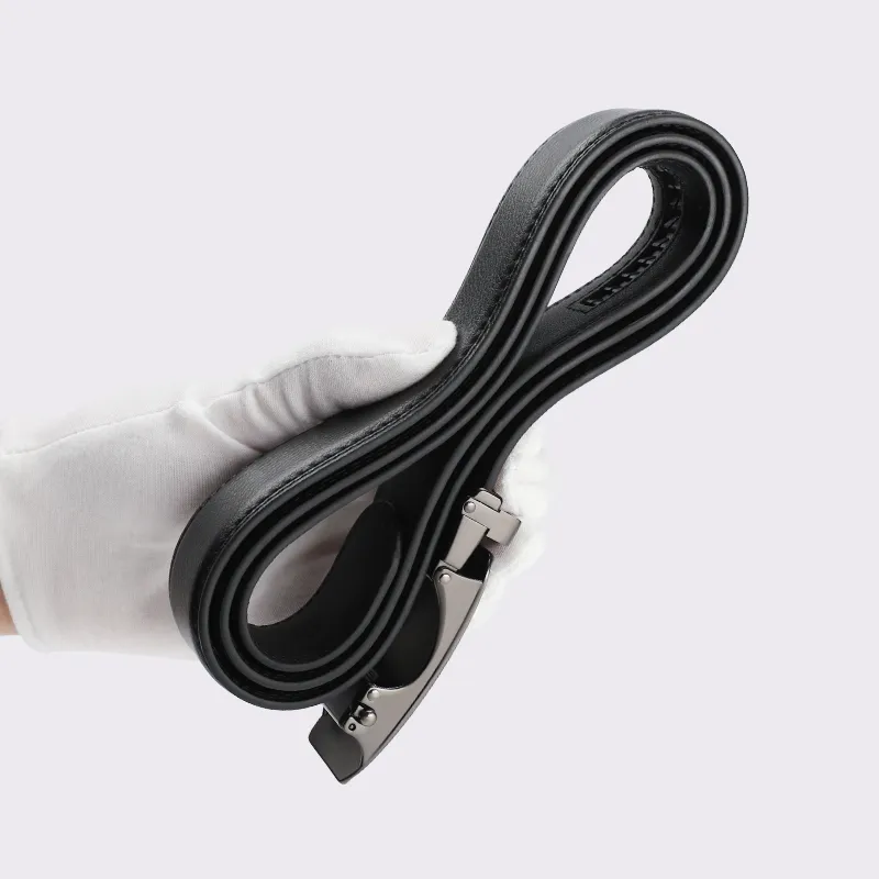 15 MINS Cow Split Leather Belts Men's Width 3.5cm-4