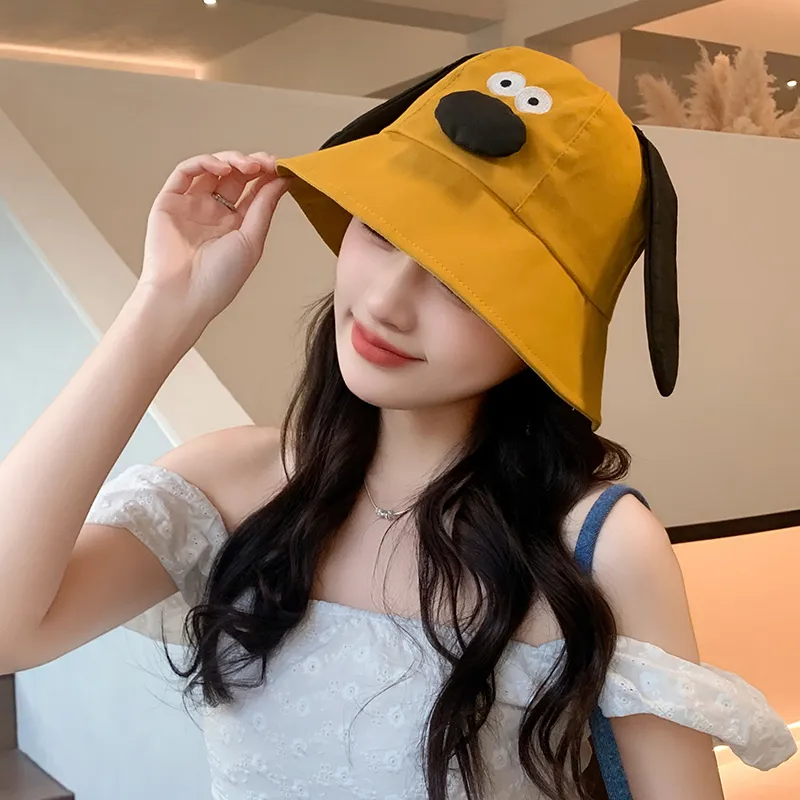 15 MINS Cotton Bucket Hats Women's-6
