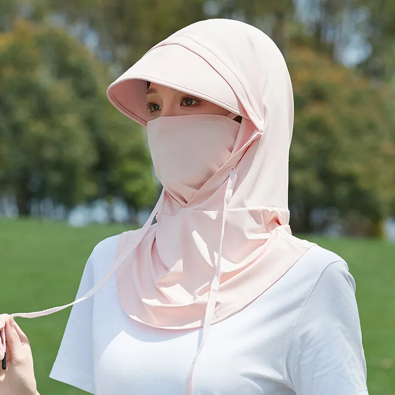 15 MINS Polyester Sun Protection Masks Women's-14