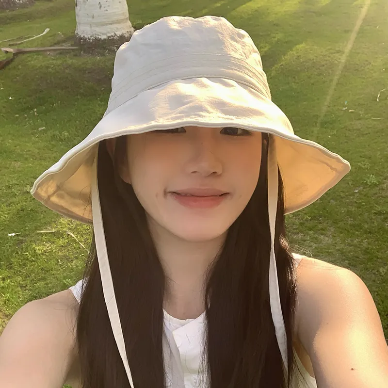 15 MINS Polyester Cotton Blend Bucket Hats Women's-1