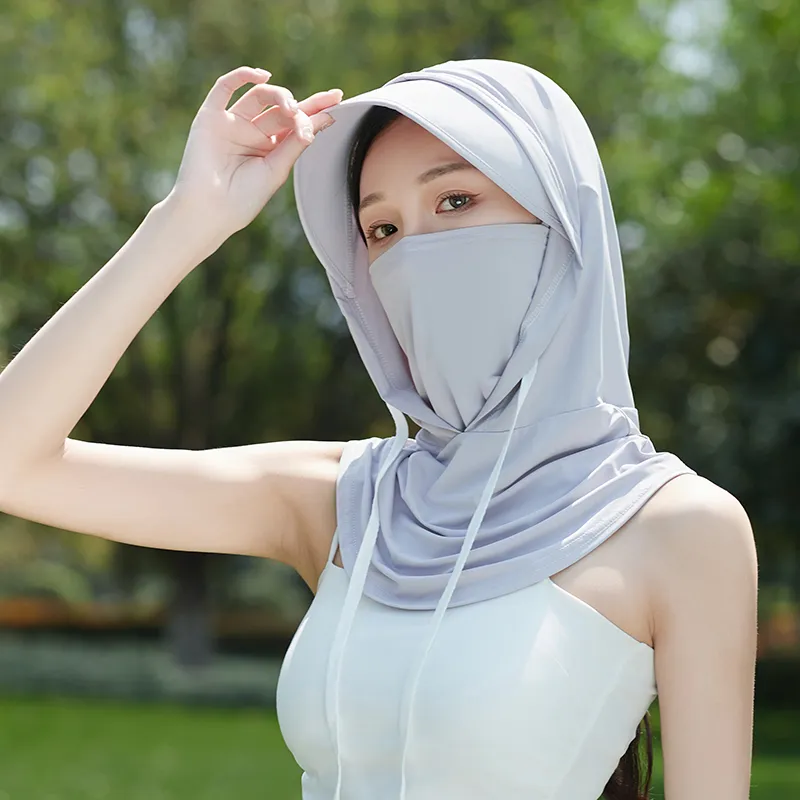 15 MINS Polyester Sun Protection Masks Women's-1