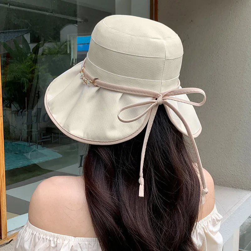 15 MINS Polyester Bucket Hats Women's-3
