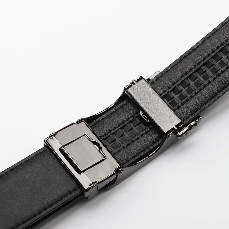 15 MINS Cow Split Leather Leather Belts Men's Width  3.5cm-5