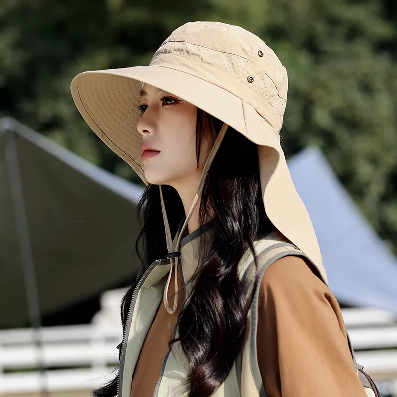 15 MINS Polyamide Bucket Hats Women's-2
