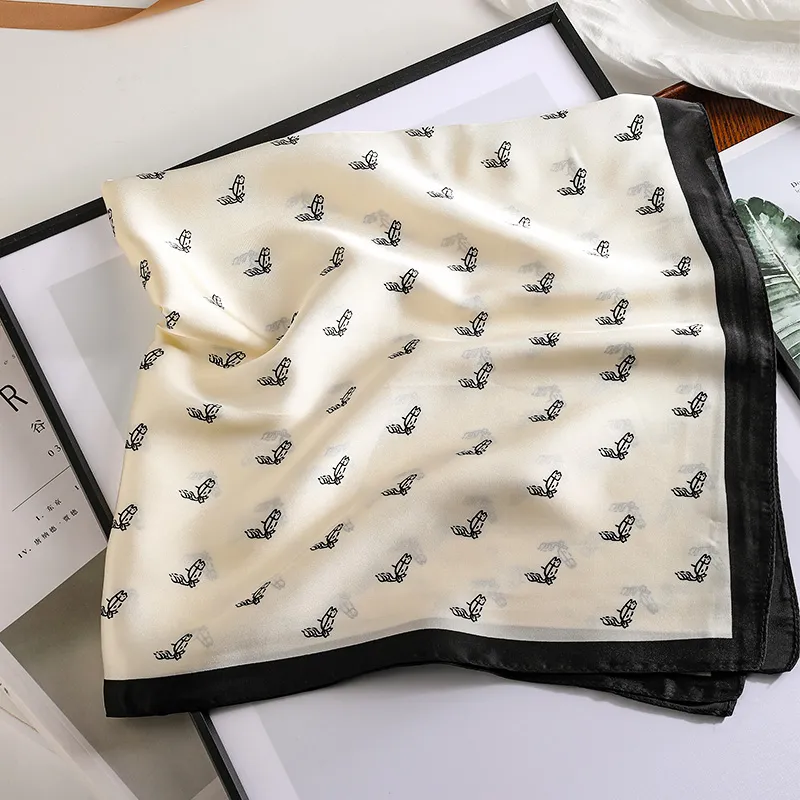 15 MINS Silk Scarves Women's-9
