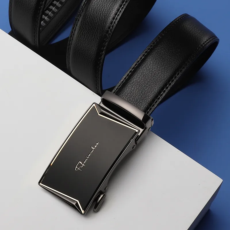 15 MINS Cow Split Leather Belts Men's Width 3.5cm-7