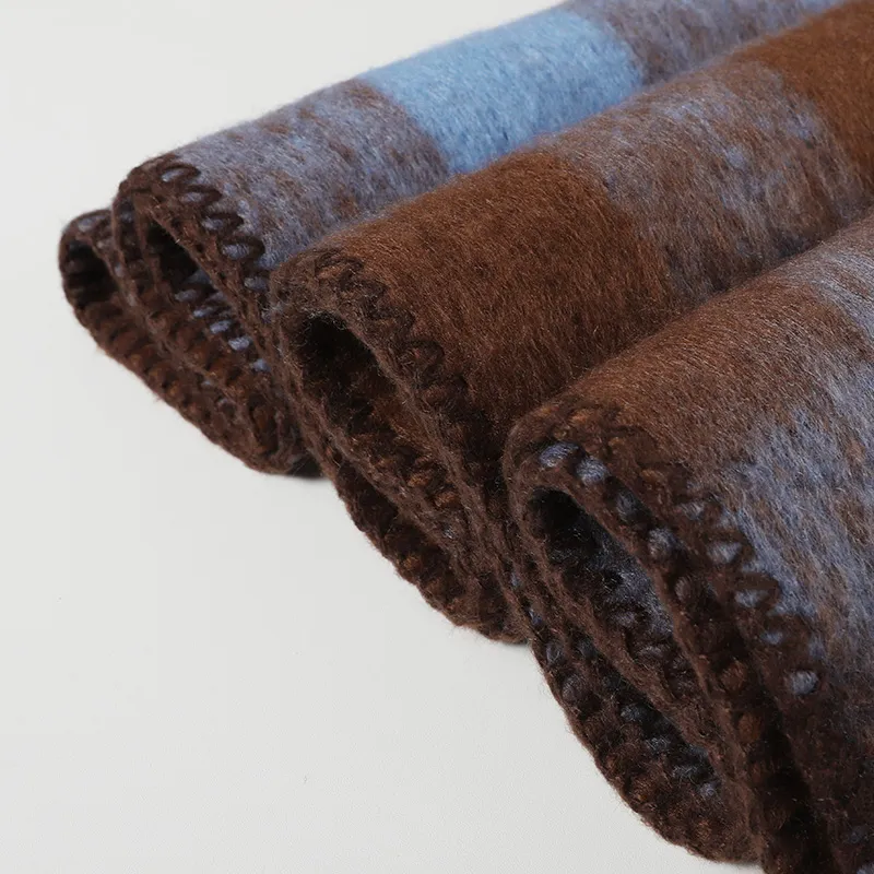 15 MINS Polyester Knit Scarves Men's-6