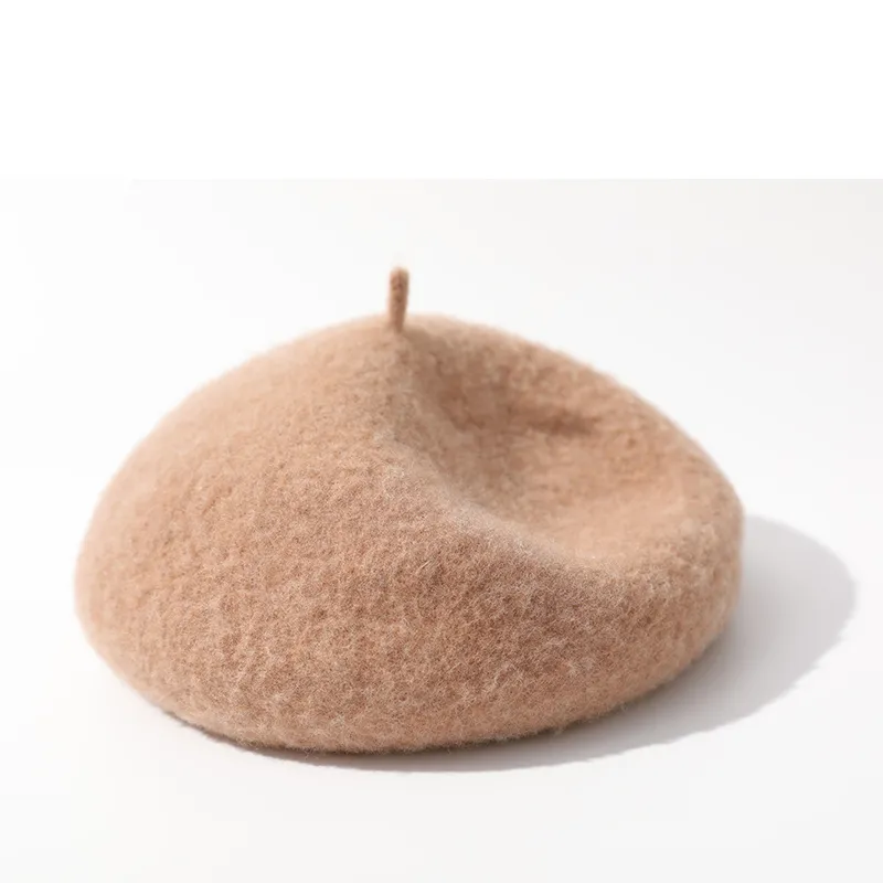15 MINS 100% Australian Wool Berets Women's Multiple Colors-1