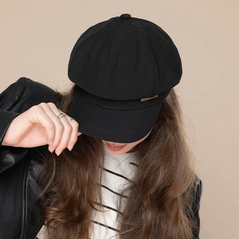 15 MINS Cotton Berets Unisex Multiple Colors-1