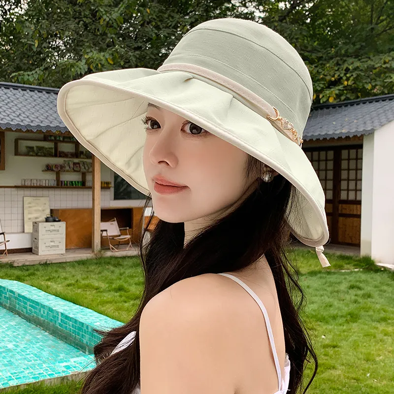 15 MINS Polyester Bucket Hats Women's-11