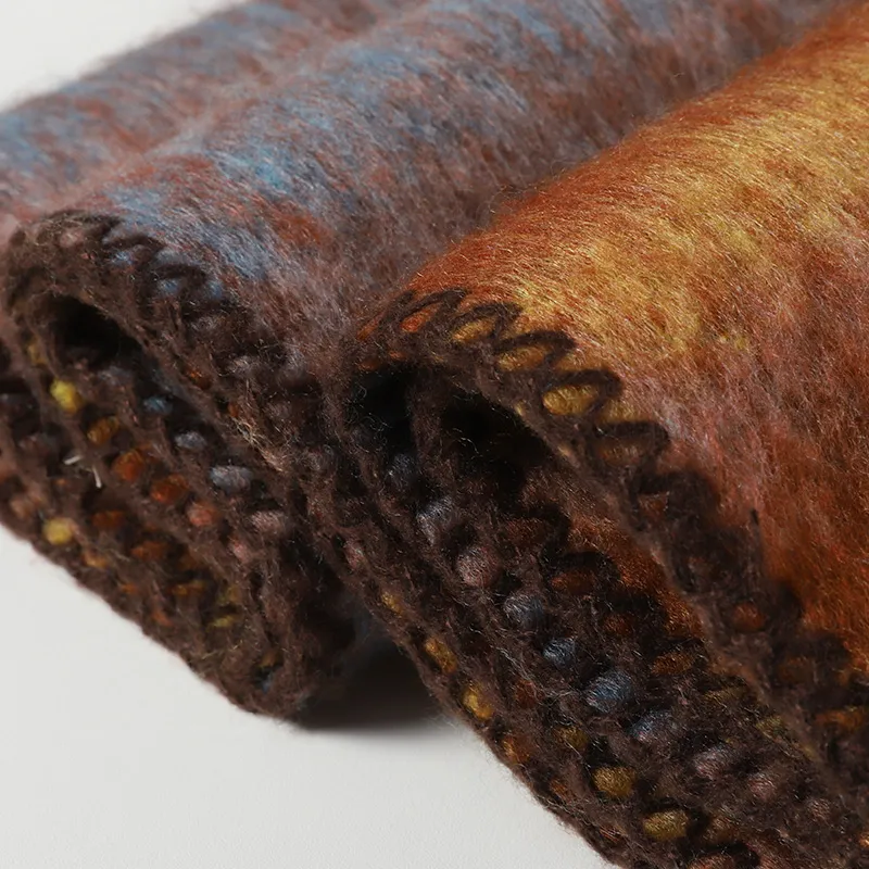 15 MINS Polyester Knit Scarves Men's-6