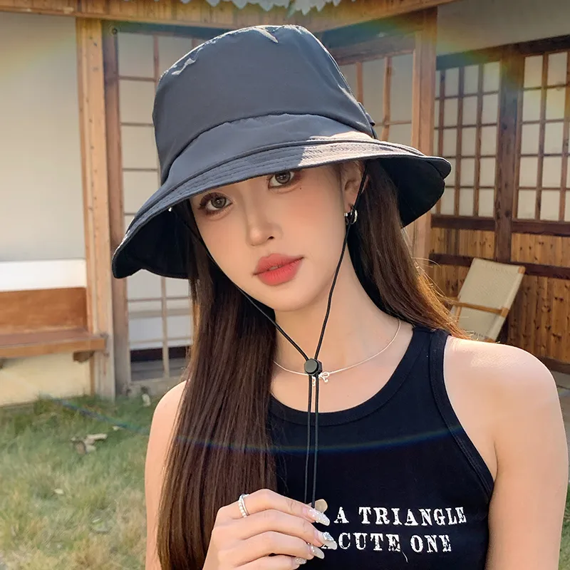 15 MINS Cotton Bucket Hats Women's-12