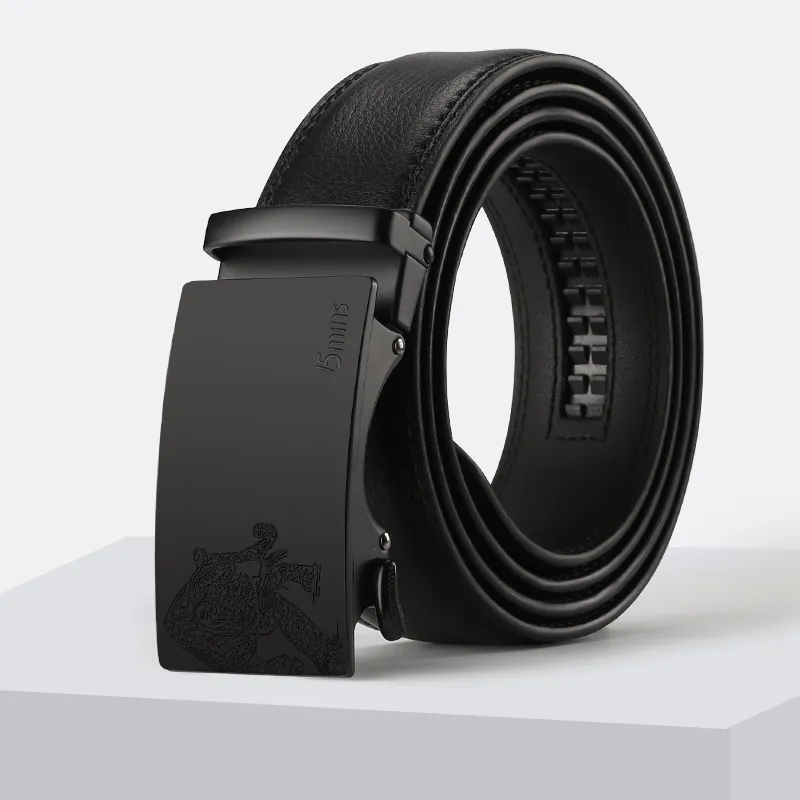 15 MINS Cow Split Leather Belts Men's Width  3.5cm-7