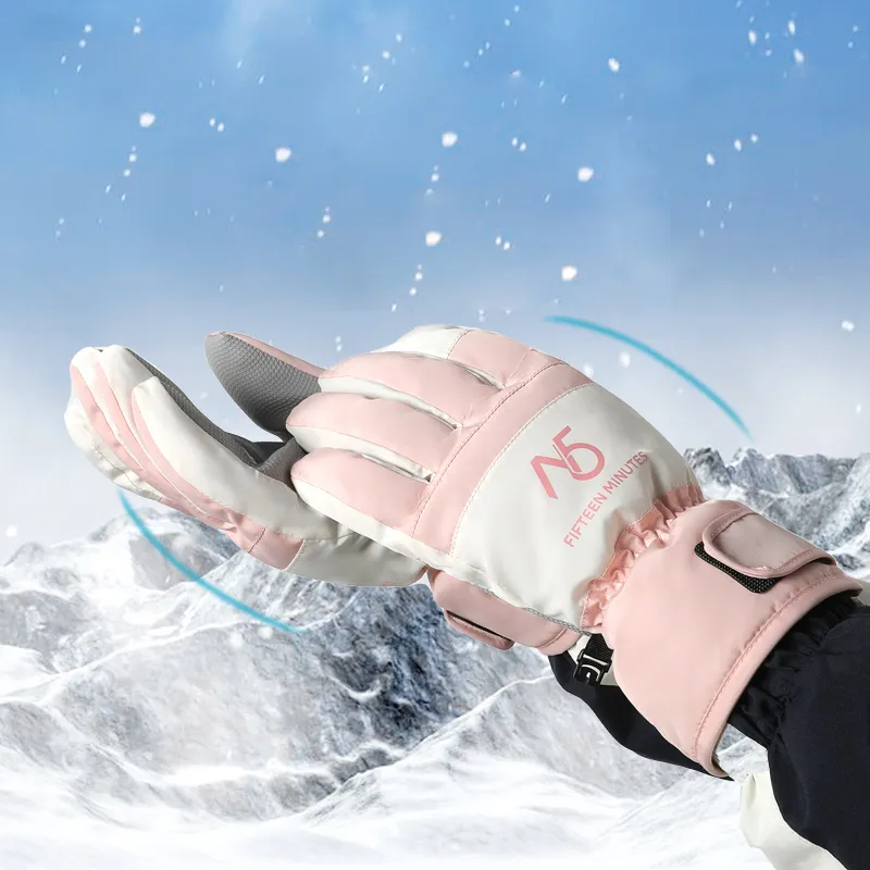 15 MINS Polyester Gloves Unisex Multiple Colors-4