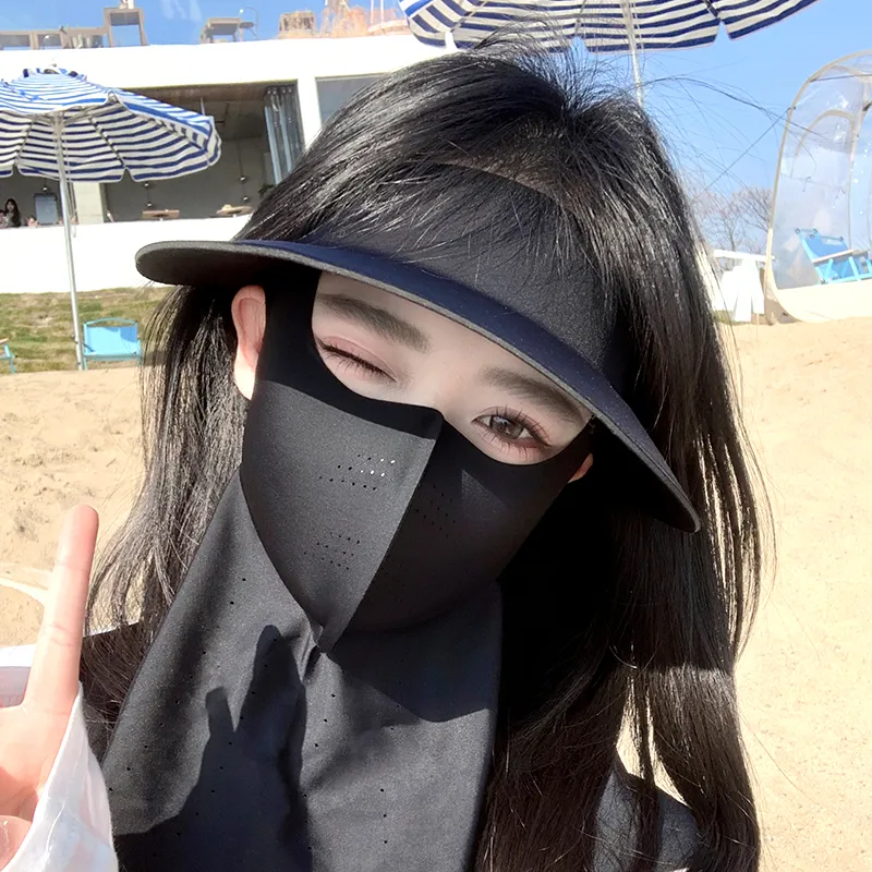 15 MINS Polyester Sun Protection Masks Women's-9