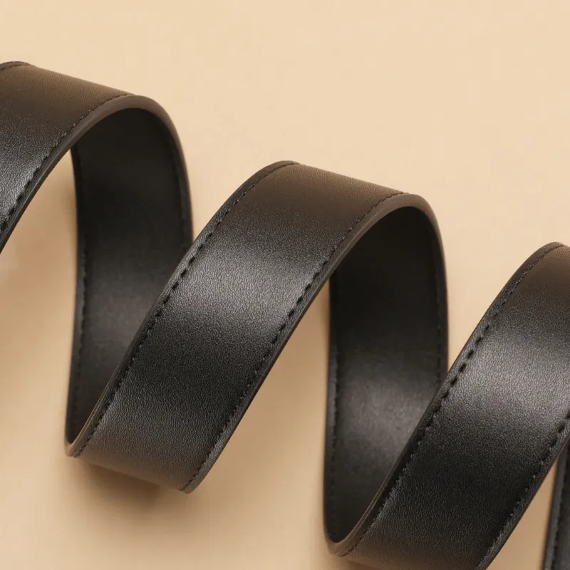15 MINS PU Leather Belts Women's Width 3.4cm-5