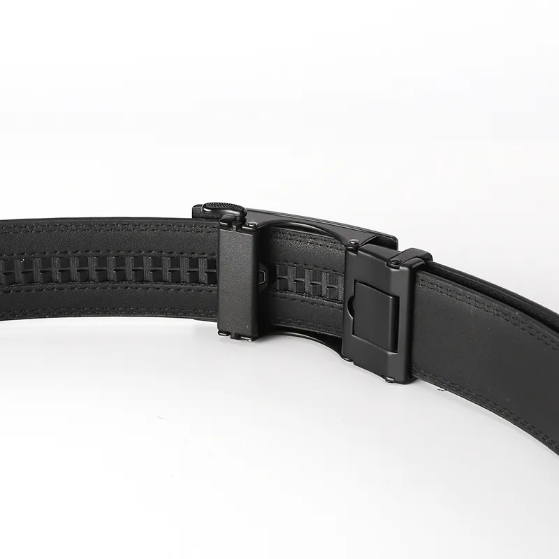 15 MINS Cow Split Leather Belts Men's Width  3.5cm-5