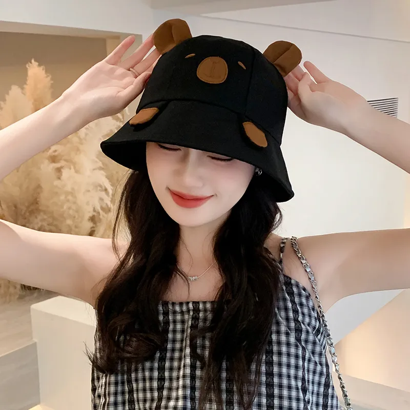15 MINS Cotton Bucket Hats Women's-3