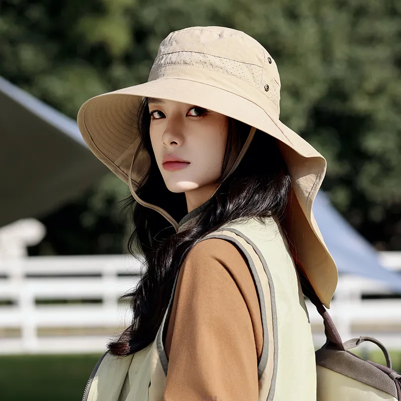15 MINS Polyamide Bucket Hats Women's-3