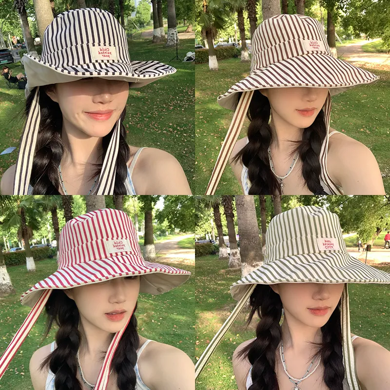 15 MINS Polyester Cotton Blend Bucket Hats Women's-4